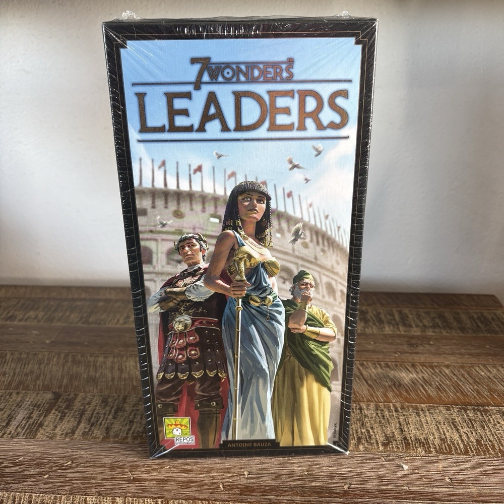 7 Wonders: Leaders Game Expansion Repos Production Strategy New Sealed